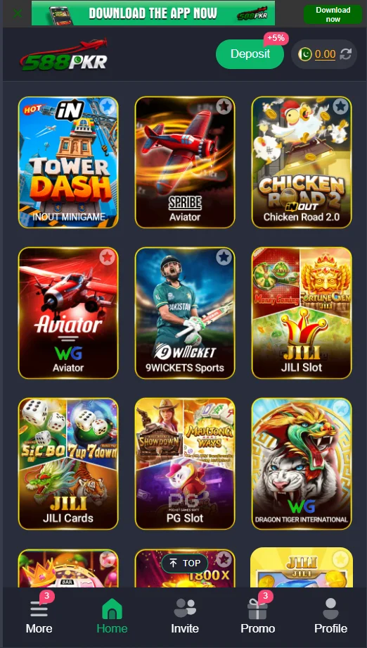 588PKR Game Banner 1