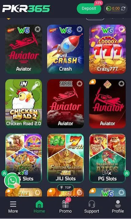 PKR365 Game banner 1